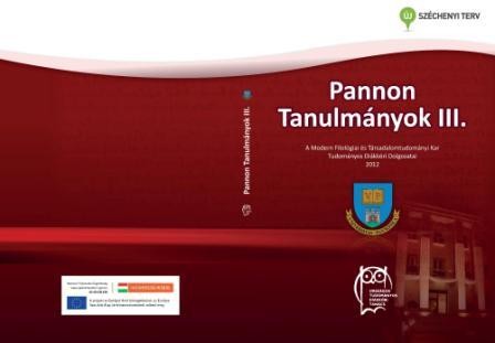 Pannon Tanulmanyok III
